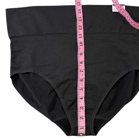 Lane Bryant Cacique Black High Waist Brief Panty Shapewear Control‎ Size 26/28 - Picture 3 of 5